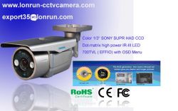 Cctv Star Light 1/3\" Sony Ir Led Camera