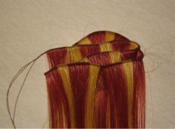 human hair weft