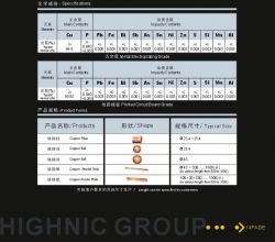 phosphor copper anode plate