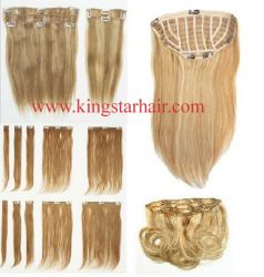 European Hair Clip In Hair Extension