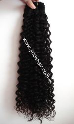 Wholesale water wave Brazilian remy hair weft