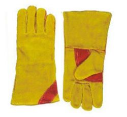 14\" Cowhide Split Leather Welding Gloves