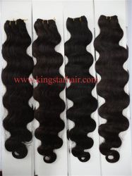 high quality remy hair machine weft