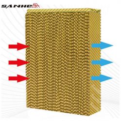 Evaporative cooling pad/humid cooling equipment