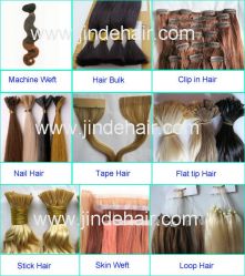 deep wave machine weft Mongolian hair 