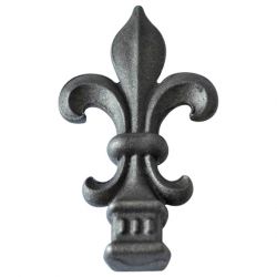 wrought iron fence parts
