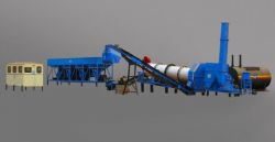 continuous asphalt mixing plant