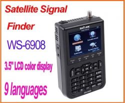 Dvb-s Digital Satellite Finder Satlink Ws-6908