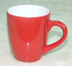 glazed ceramic mug