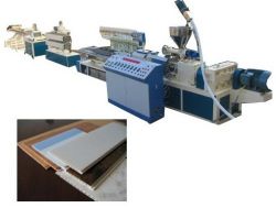 plastic profile products extrusion line