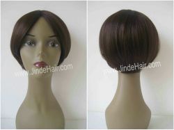 heat resistant fiber synthetic hair mono wig