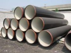 Seamless pipe for liquid use 