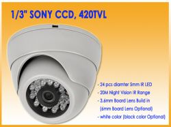 420tvl Plastic Ir Dome Camera Dit20-32 $16.10