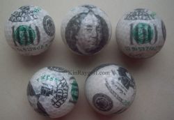 Currency Golf Ball