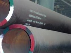 High-pressure seamless pipe for petroleum