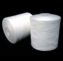 40S spun polyester yarn on plastic cone