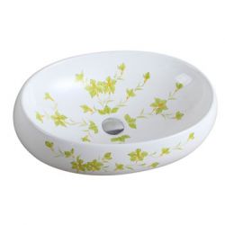 Oval Porcelain Art Basin Hsab2085-9