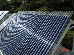 Full-glass Double-vacuum Solar Collector Tube
