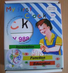 Intellectual Toys Clock ,assembly Educational Toys