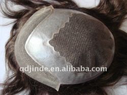 Wholesale 100% Human Hair Men's Toupee