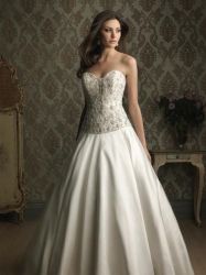  2012 Wholesale Beading Satin  Wedding Gowns 