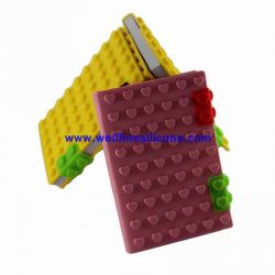 Promotional Block Design Silicone Notebook
