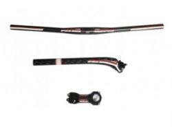 Fsa Carbon Fiber Bicycle  Handlebar /stem/seatpost