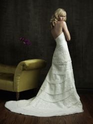 Wedding gowns newest design Caught up strapless 