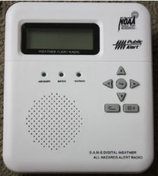 All Hazards Alert Weather Radio