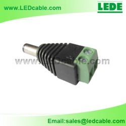 Dc Plug With Screw Mount, Dc Adapter