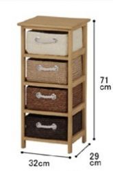 Promotional gift  wooden chest cabinet RFB-806