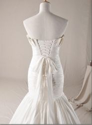 2012wholesale Beading taffeta Wedding gowns 