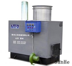 Auto coal burning heating machine