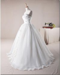 Gossamer Beading Strapless wedding dresses