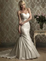 2012 Wholesale Beading Satin  Wedding Gowns 