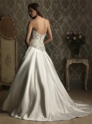  2012 wholesale Beading Satin  Wedding gowns 