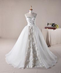 Gossamer Beading Strapless Wedding Dresses