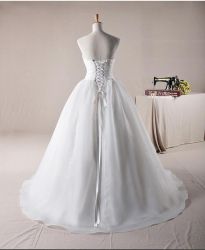 Gossamer Beading Strapless wedding dresses