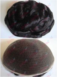 Top Quality Human Hair Men Toupee  