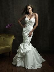 Wholesale China Zipper Taffeta Wedding Gowns