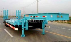 Low Bed Semi-trailer, 3 Axle, Low Loader, 60tons