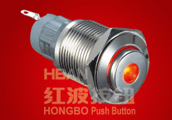 Dot Illuminated Push Button Switch Hbs2gqh-11d