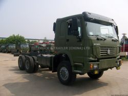 Off-road cargo truck, HOWO 6x6, 9.3m