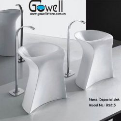 Gowell Solid Surface Wash Basin  