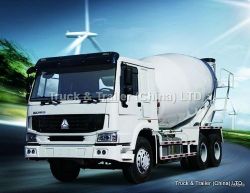 HOWO Concrete mixer truck, Transit mixer, Cement 