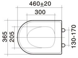 PP / UF Toilet Seat Cover CL-010