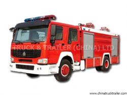 Sinotruk Howo 4x2 Fire Fighting Truck