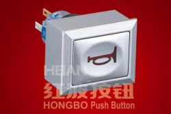 Plastic Push Button Switch Hbs1-awj-11t 