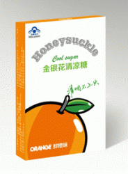 Honeysuckle Throat Herbal Lozenge Orange Flavor