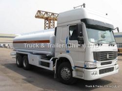 Howo 6x4 Fuel Tank Truck, Oil, Diesel, 25m3